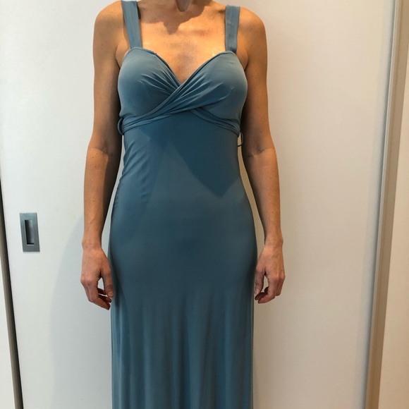 Long blue dress - Picture 1 of 5